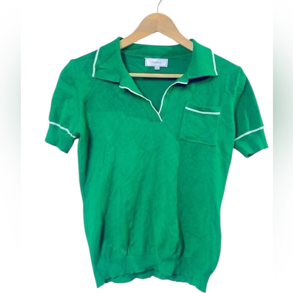RIHOAS Green Sweater Shirt Sz‎ L